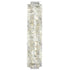 Crystal Bathroom Vanity Lights LED Stainless Steel, Chrome, 18.5-In